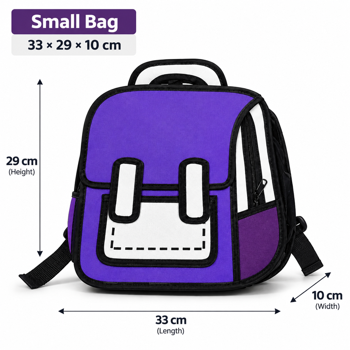 3Doodle Purple 3D Backpack