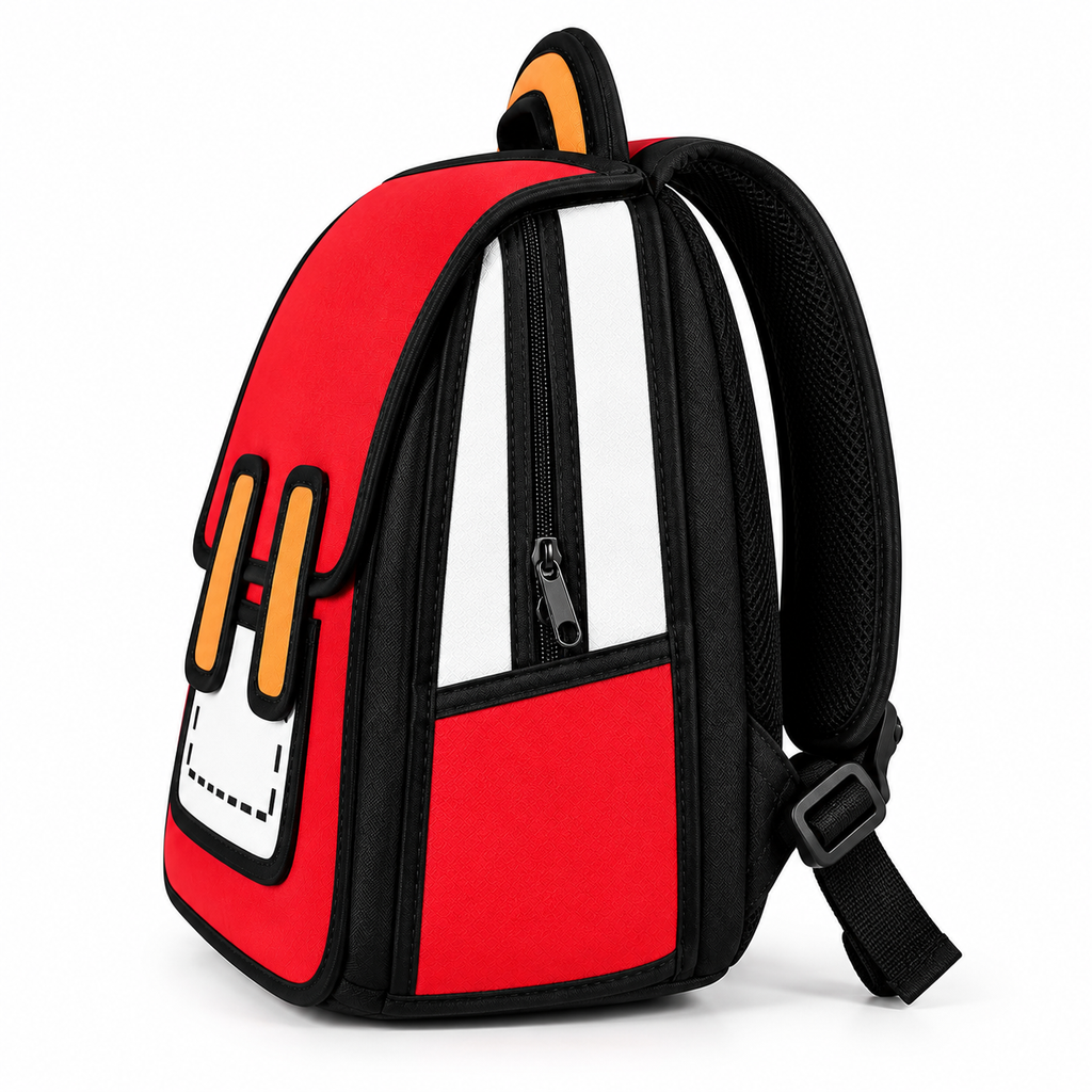 3Doodle Red 3D Backpack
