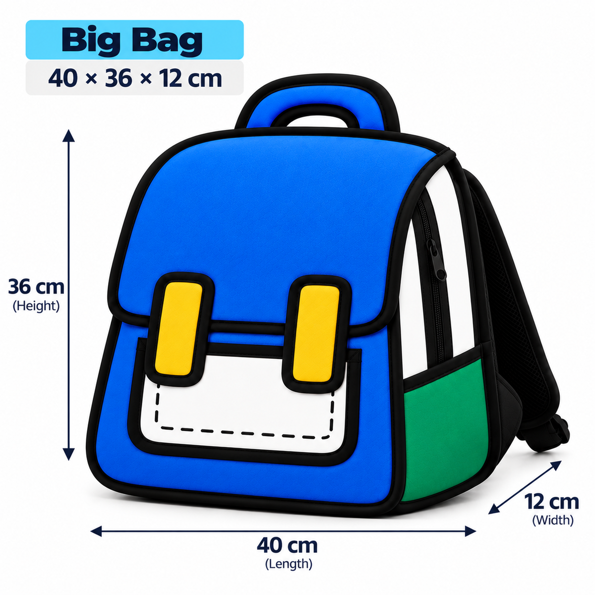 3Doodle Dark Blue 3D Backpack