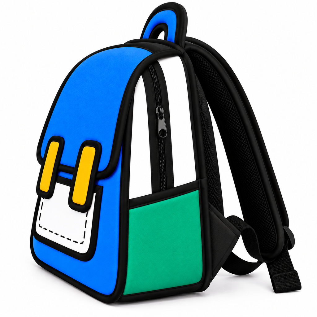 3Doodle Dark Blue 3D Backpack