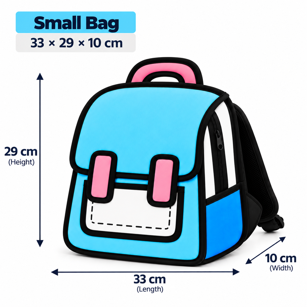 3Doodle Lite Blue 3D Backpack