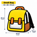3Doodle Yellow 3D Backpack