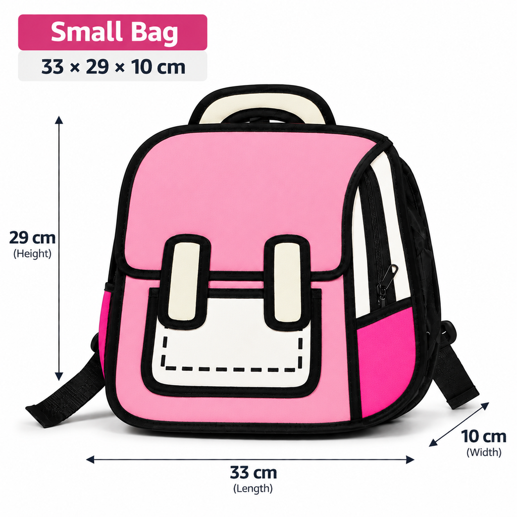 3Doodle Pink 3D Backpack
