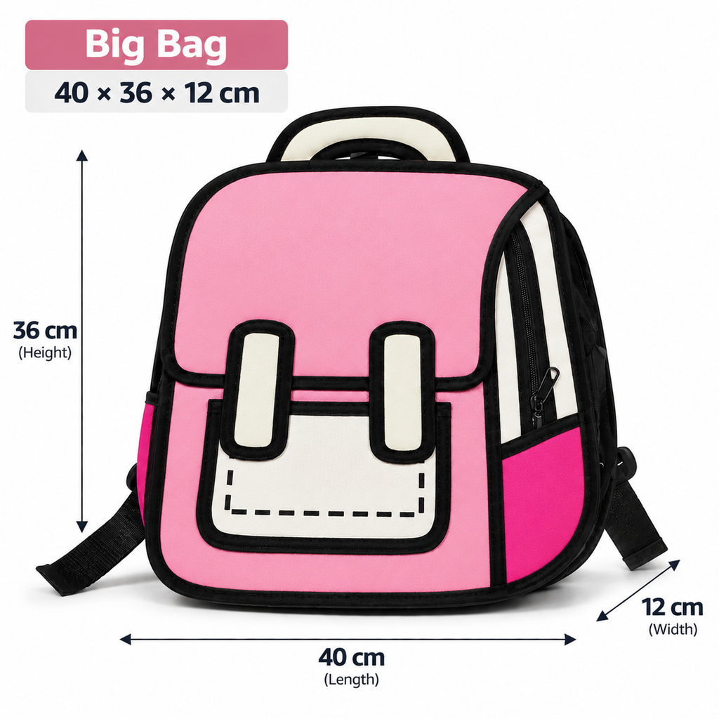 3Doodle Pink 3D Backpack